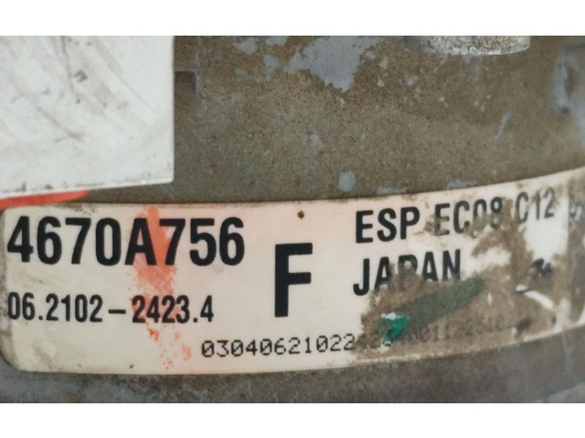 Jednotka ABS 4670A756   Mitsubishi Outlander 2013