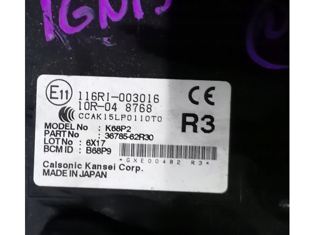 Řídící jednotka 3678562R30   Suzuki Ignis 2017