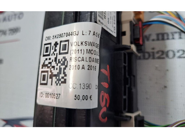 Блок управления климат-контролем 5K0907044GJ, 5K0907044GJ   Volkswagen Tiguan
