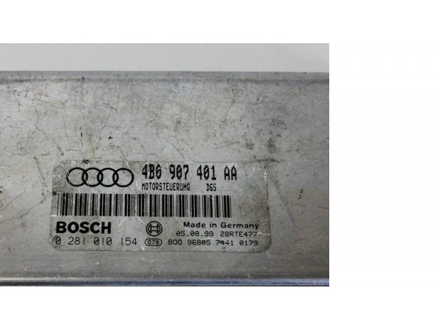 Блок управления двигателя 4B0907401AA   Audi A6 S6 C5 4B