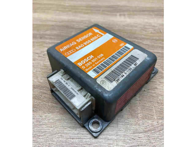 Блок подушек безопасности 8A0959655C, 0285001038   Audi A6 S6 C4 4A