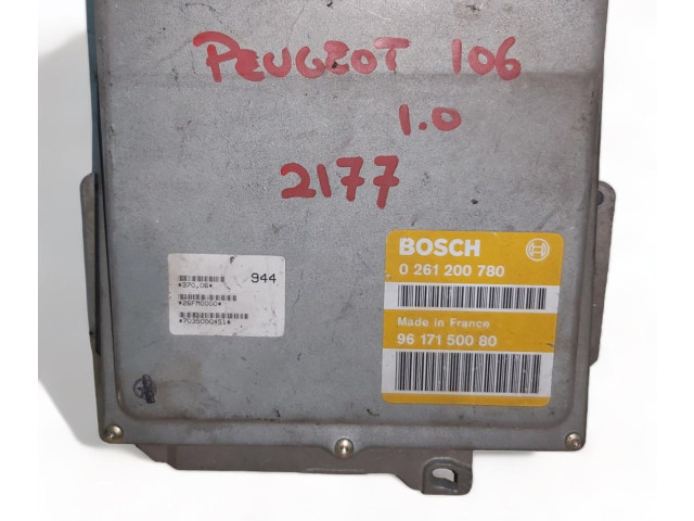 Řídící jednotka 0261200780, 0261200780   Peugeot 106 1994