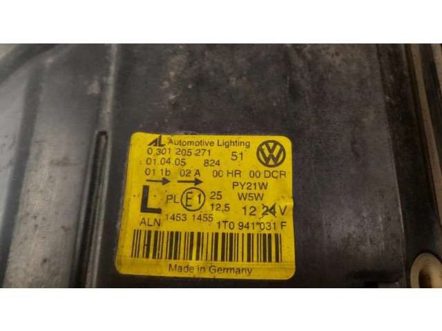 Přední světlo  levé 1T0941031F   Volkswagen Touran I 2005