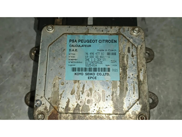 Блок управления двигателя 9649847780, MODULOELECTRONICO   Citroen C3