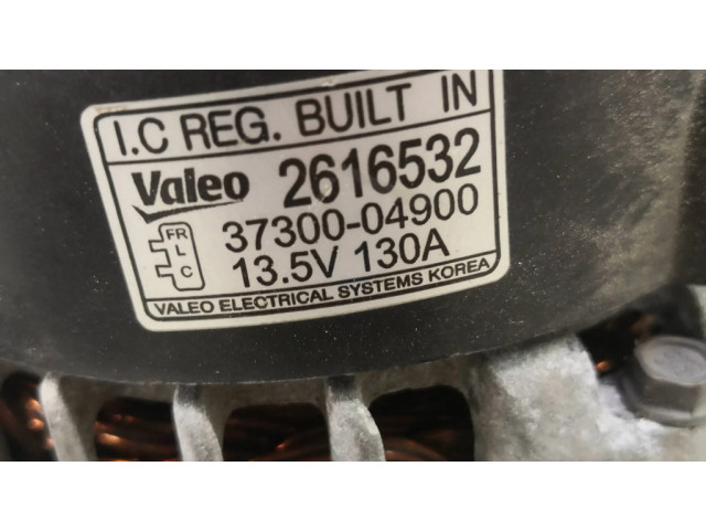 Генератор 3730004900, 135V130A   Hyundai i10 1.0     