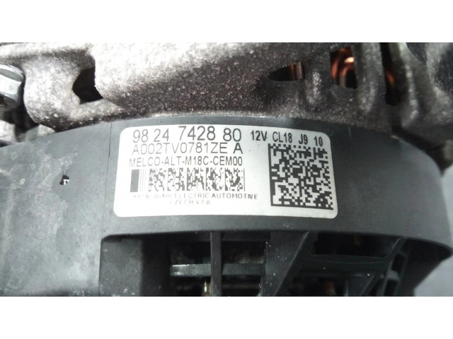 Генератор 9824742880, P3-A4-19-3   Citroen Berlingo 1.5     