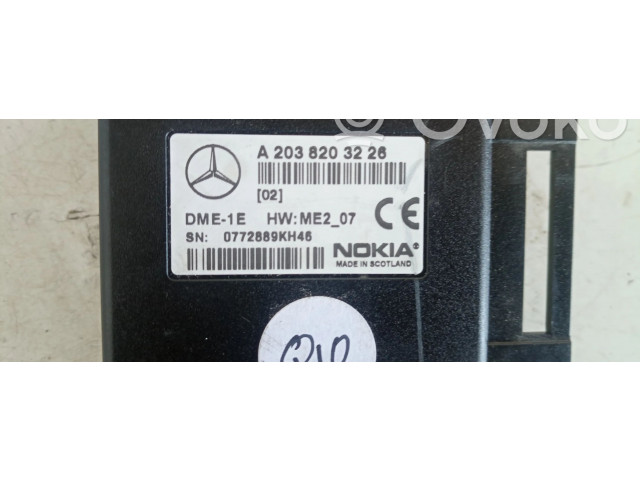 Блок управления A2038203226   Mercedes-Benz CL C215