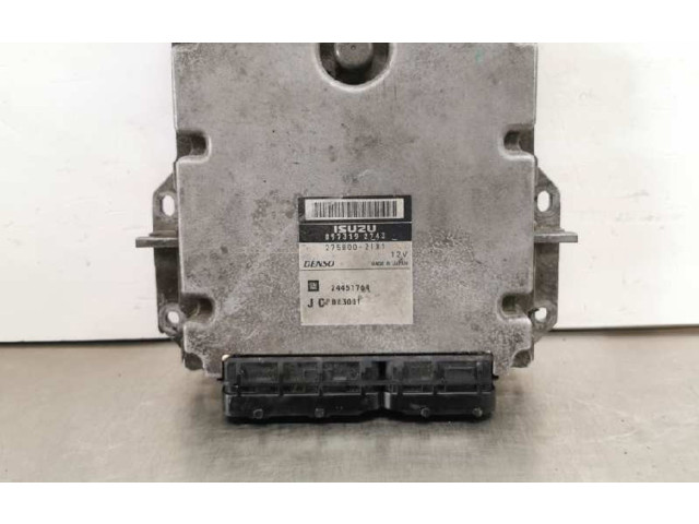 Блок управления двигателя 8973192743, 2758002181   Opel Signum
