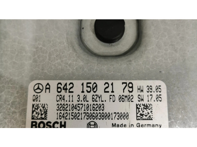 Řídící jednotka A6421502179, 0281012012   Mercedes-Benz CLS C219 2006
