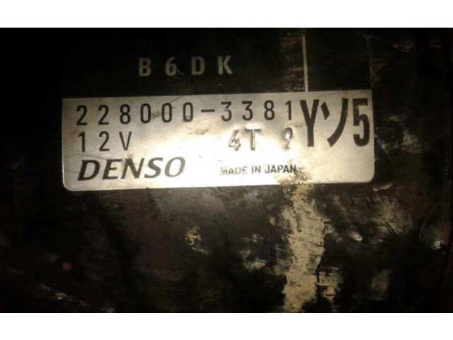 Рулевая рейка  Стартер 2280003381   Mazda 323 1983 - 1985 года