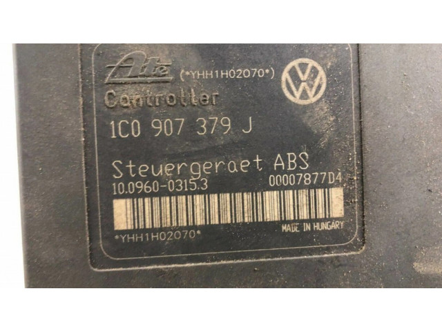 Блок АБС 1C0907379J, 00007877D4   Audi  A3 S3 8L  1996-2003 года