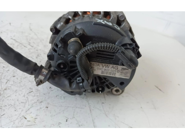Генератор 03C903025D, 03C903025D   Volkswagen Scirocco      