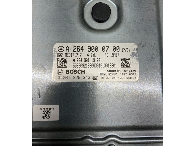 Řídící jednotka A2649000700, A2649000700   Mercedes-Benz C W205 2014