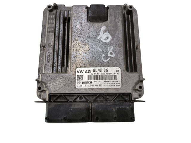 Řídící jednotka 0281034002, 05l907309   Audi A6 S6 C8 4K 2018