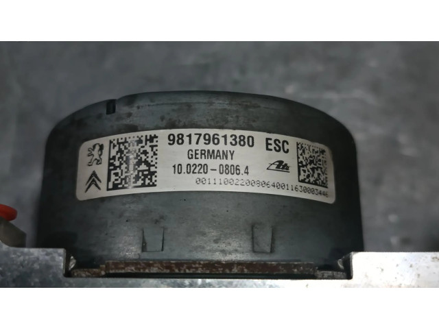 Jednotka ABS 9817961380,    Peugeot 2008 I 2017