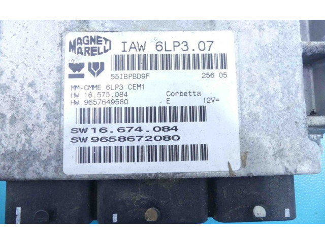 Řídící jednotka 9658672080, IMPRK1096525   Peugeot 807 2005