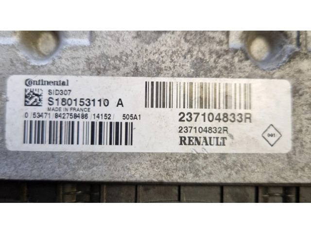 Řídící jednotka 237104833R, S180153110A   Renault Megane III 2009