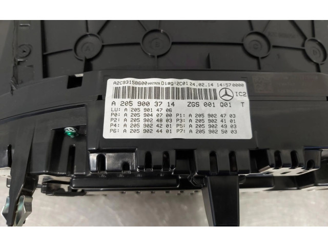 Панель приборов A2059003714   Mercedes-Benz CL C215       