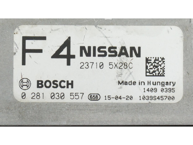Řídící jednotka 237105X28C, 0281030557   Nissan Navara D40 2014