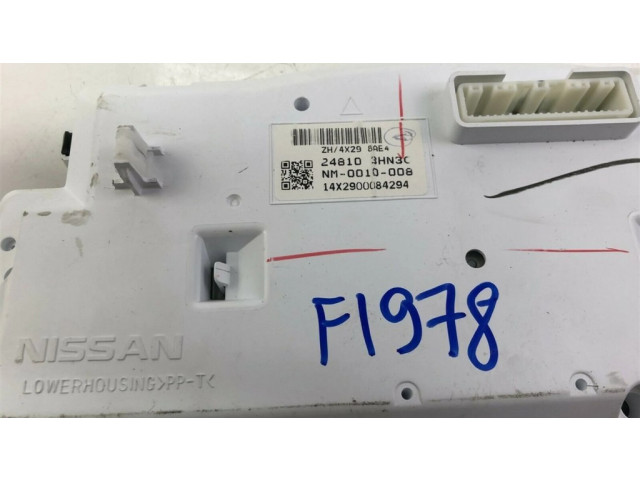 Přístrojová deska  Nissan Micra 2014 248103HN3C, F1978  