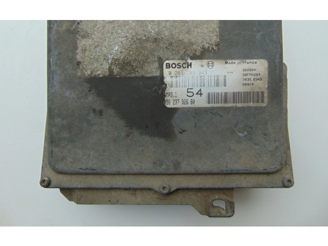 Řídící jednotka 9623792680, 0261203943   Peugeot 106 1994