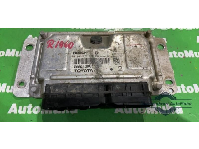 Блок управления двигателем Блок управления 0261208702, 896110H020   Peugeot 107