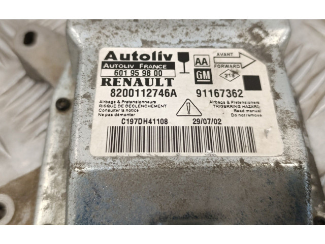 Блок подушек безопасности 8200112746A, 91167362   Renault Trafic I