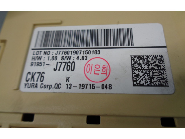 Модуль управления BSM 91951J7760   KIA Xceed    