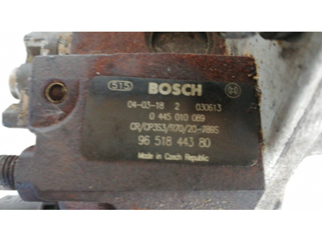 Vstřikovací čerpadlo 0445010089   Ford C-MAX I  pro benzínový motor 1.8  