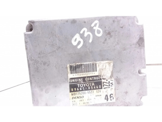 Řídící jednotka 8966105460, MB1752005531   Toyota Avensis T220 2000