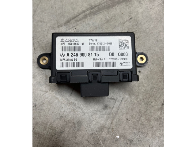 Блок управления A2469008115, 123700150900   Mercedes-Benz CLA C117 X117 W117