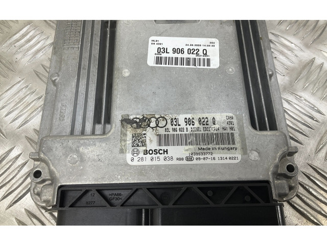Блок управления двигателем Блок управления 03L906022Q   Audi Q5 SQ5