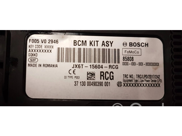 Pojistková skříňka Řídící jednotka BSM JX6T15604RCG, JX6T15604   Ford Focus 2018