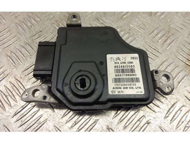 Блок управления коробкой передач 9834910080, 9851786980   Opel Mokka X