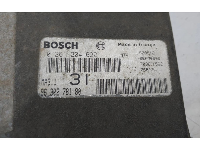 Řídící jednotka 9630278180   Peugeot 106 