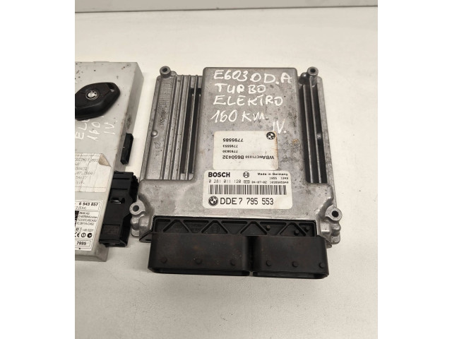 Řídící jednotka 7795553, 0281011120   BMW 5 E60 E61 2005