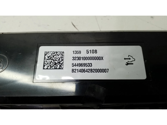 Блок управления климат-контролем 544969533, 13595108   Chevrolet Volt I