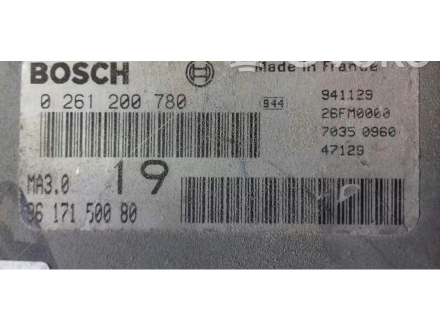 Řídící jednotka 0261200780   Peugeot 106 
