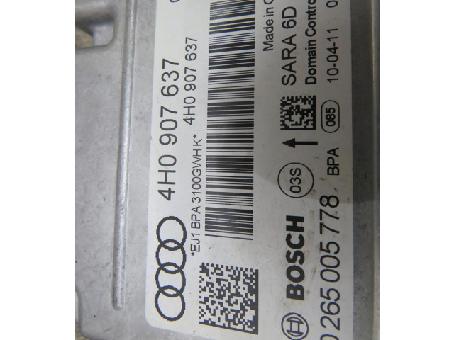 Блок подушек безопасности 4H0907637   Audi A8 S8 D4 4H