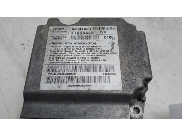 Блок подушек безопасности 51838066   Fiat Grande Punto