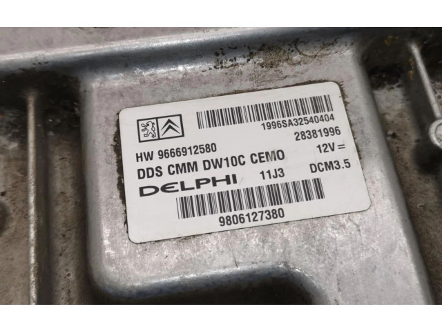 Řídící jednotka 9806127380   Peugeot Expert 2013