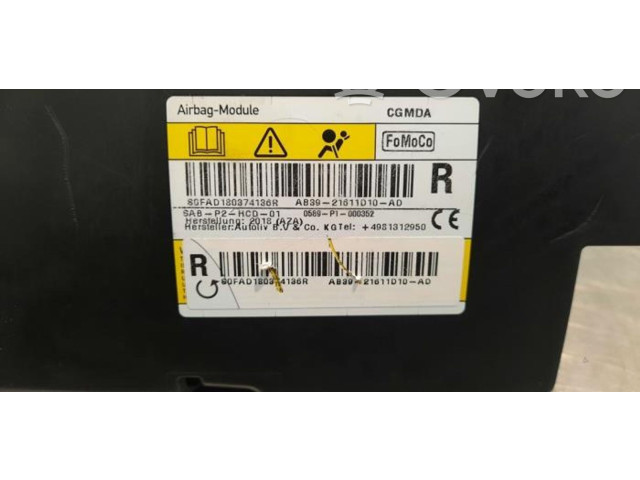 Подушка безопасности в сиденье AB3921611D10AD   Ford Ranger