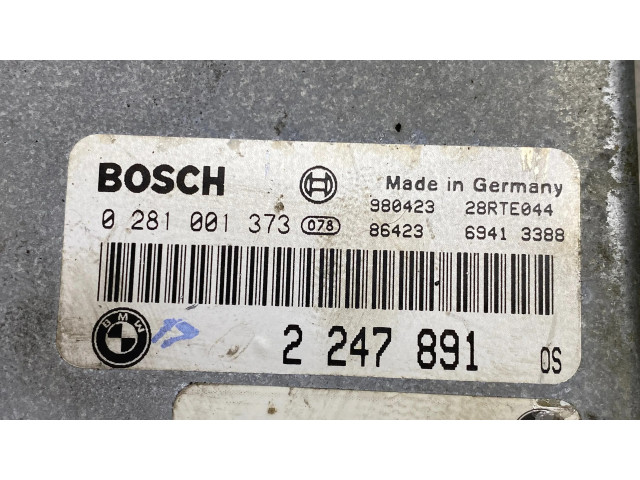 Řídící jednotka 0281001373, 2247891   BMW 5 E39 1998