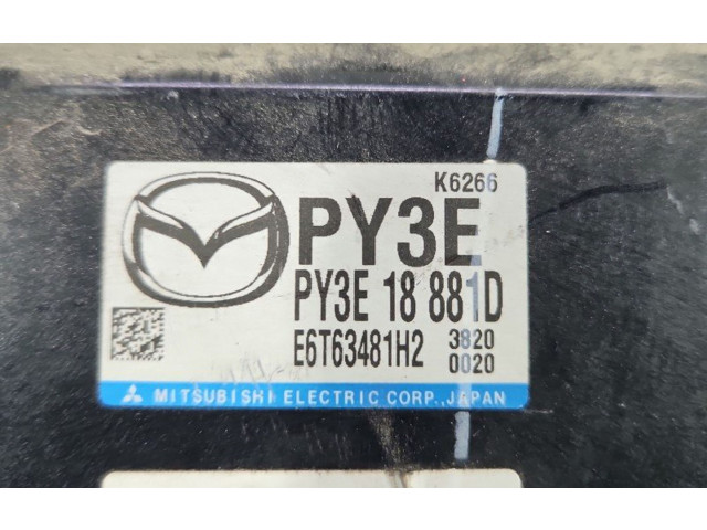 Блок управления двигателем ECU    PY3E18881D, IMPRK1414333   Mazda 6