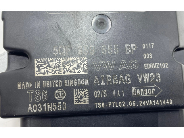 Блок подушек безопасности 5QF959655BP, A031N553   Volkswagen Touran III