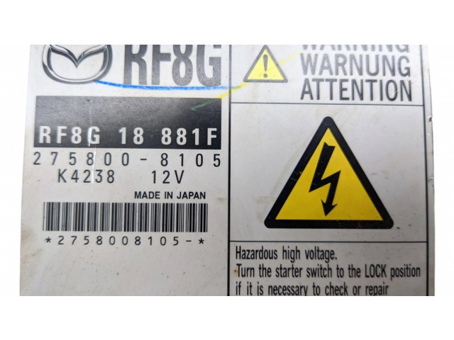 Řídící jednotka RF8G18881F, 2758008105   Mazda 6 2008