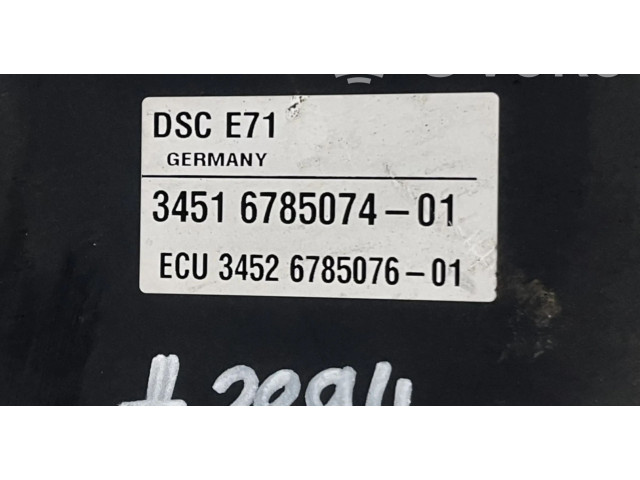 Jednotka ABS 3451678507401, 34516785074-01   BMW X6 E71 2008