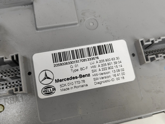 Блок комфорта A2059006330, A2059013904   Mercedes-Benz GLC X253 C253   