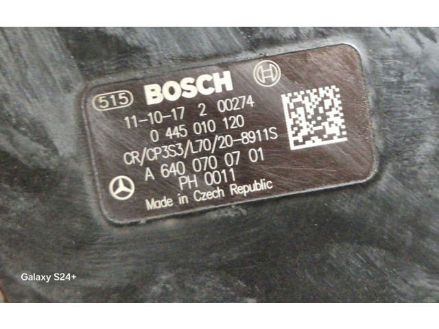 Vstřikovací čerpadlo 0445010120, A6400700701   Mercedes-Benz A W169     