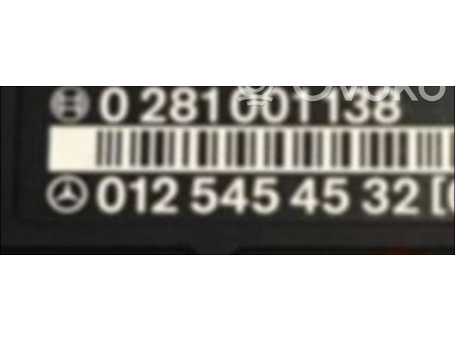 Řídící jednotka 0125454532, 0281001138   Mercedes-Benz E W124 1990